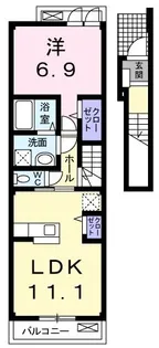 プランドール・II【2階】の間取り