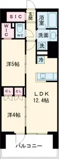 プレディアコート西日暮里【5階】の間取り