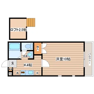 シーエスレジデンス【1階】の間取り