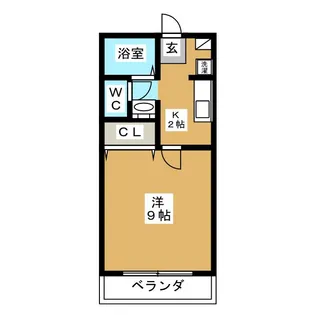 ミナール【1階】の間取り