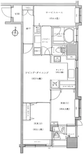 LA.ロゴス両国【9階】の間取り