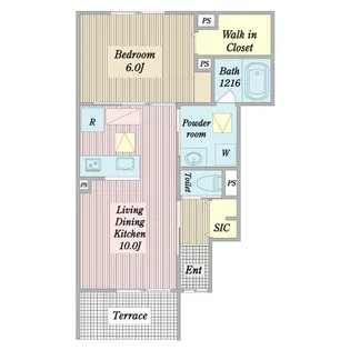キース22【1階】の間取り