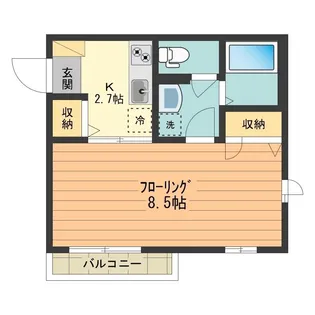 Hale Kapua【1階】の間取り