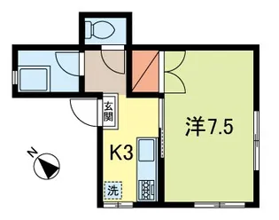 殿岡方【2階】の間取り