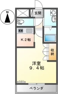 グレイス・ONE【1階】の間取り