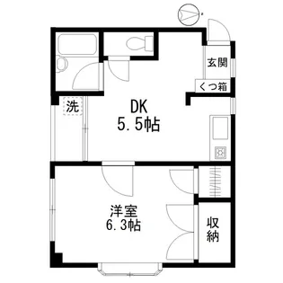 グレース・ニシハラ【2階】の間取り