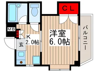 第3豊栄ビル【4階】の間取り