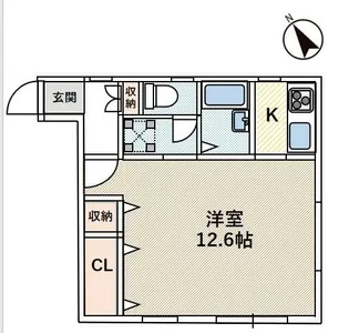 サーフテラス【2階】の間取り