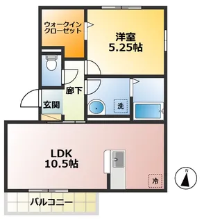 オリーブ【2階】の間取り