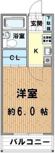 シティ川越【2階】の間取り