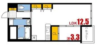 KK BLDG【1階】の間取り