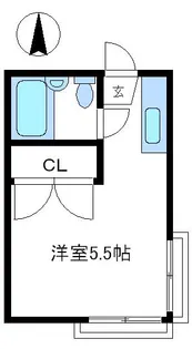 カオパレスNo.1【2階】の間取り