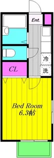 ホスタガーデン【1階】の間取り