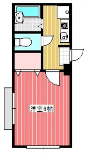 エクセシオール川口【1階】の間取り