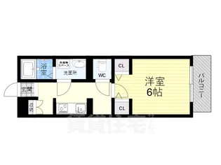 MONASO甲子園口【1階】の間取り