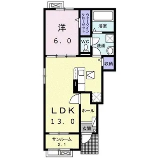 FrancD&A【1階】の間取り