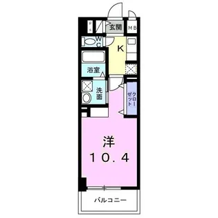 エクラタン【1階】の間取り