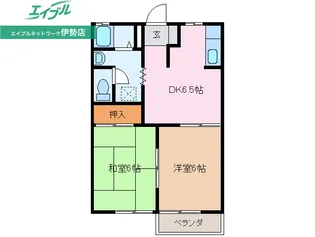 ミルキーウェイ【1階】の間取り