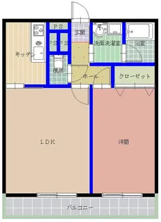 ルメルシェ【5階】の間取り