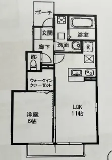 チェリーウェル【1階】の間取り