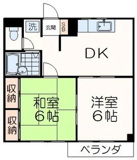 エステートロイヤル【3階】の間取り