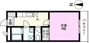 ドエルせんげん台【3階】の間取り
