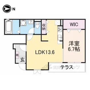 ・サン・目安【1階】の間取り