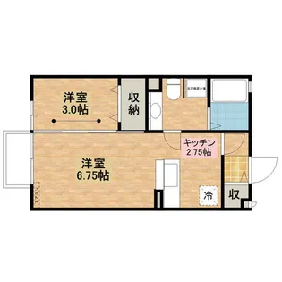 MK14 A【1階】の間取り