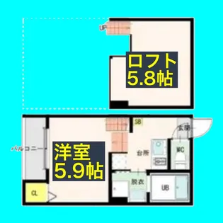 SANCTUARY【1階】の間取り