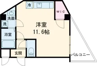 ELEGANTE(エレガンテ)宝塚【4階】の間取り