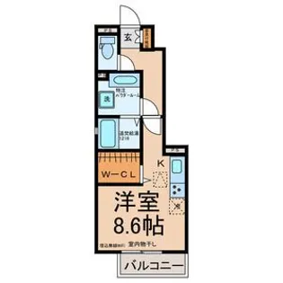 ウィングS IV【1階】の間取り