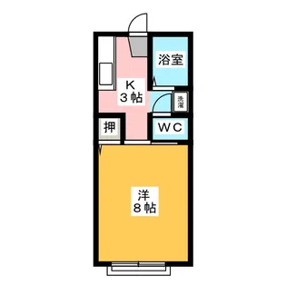 フォーブルジョイC【1階】の間取り