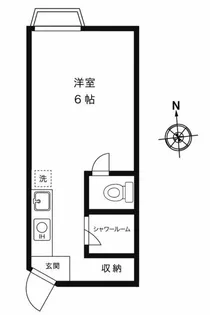 ラ・フィーヌ【1階】の間取り