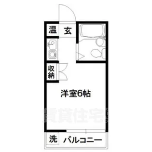 ハートイン洲山町【4階】の間取り