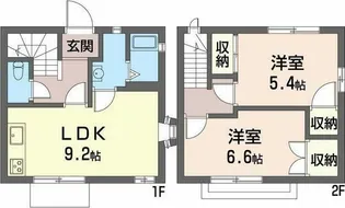 ヴィラ辻堂【1階】の間取り