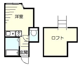 ユナイト井土ヶ谷ジャックマロニー【2階】の間取り