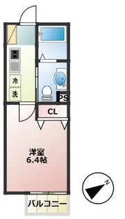 シテラピーヌ今川【2階】の間取り