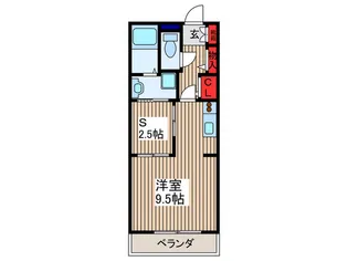 ヴィクトワール【2階】の間取り