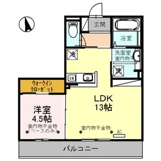 ヴィラ・フィオーレ【3階】の間取り