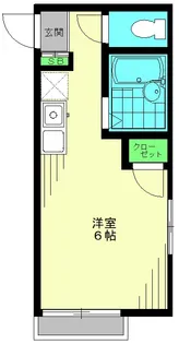 リアルメゾン大井町【2階】の間取り