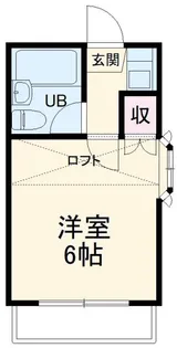 パレス大江【1階】の間取り