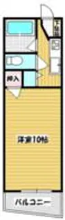 グレイス泊(R)【2階】の間取り