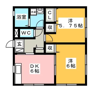 K&Mハウス【1階】の間取り