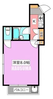 弓長ビル【2階】の間取り