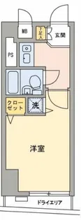 リフレスコア旗の台【1階】の間取り