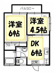 サンウィングせんげん台1【2階】の間取り