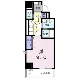 KMG横浜【5階】の間取り