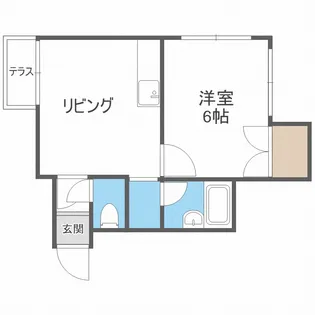 コンフォート発寒A【3階】の間取り