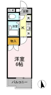 愛知県名古屋市南区星宮町【アパート】の間取り