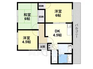 ビバタウン【2階】の間取り